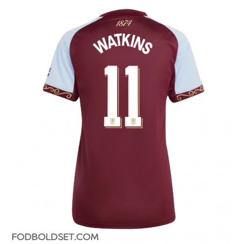 Aston Villa Ollie Watkins #11 Hjemmebanetrøje Dame 2025-26 Kortærmet